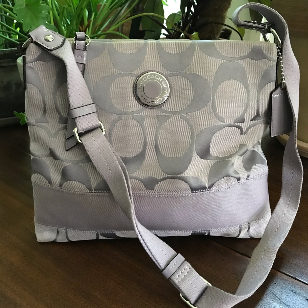 COACH Lavender Crossbody Bag